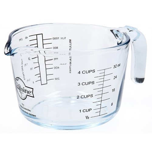 JARRA MEDIDORA OCUISINE 1L VIDRIO